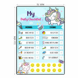 Daily Responsibility Chart - Unicorn Sparkle
