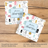 Gift Tags Square - Cityscape Charm