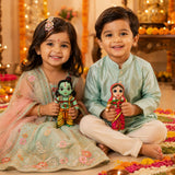Lord Ram and Sita Plush Dolls