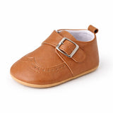 Brown Buckle Prewalker