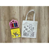 DIY Colouring Bunny Rabbit Tote Bag