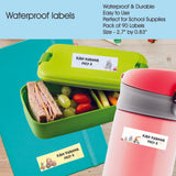 Waterproof Name Labels - Wild & cute