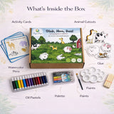 DIY Activity Kit & Adventure Box – Moo, Baa, La La La!