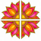 Make your own wooden Festive Lotus Rangoli