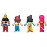 Ram Darbaar Plush Dolls (Set of 4 dolls)