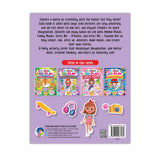 Colour Cut Play : Dress Me Fashion Girls- A Creative Sticker Activity Book for Kids Ages 4–8