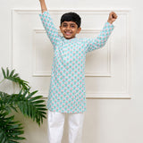 Boys Kurta Set- Lotus