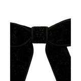 Black Glitter bow