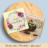 Plantable Gift Tag - Petals & Love