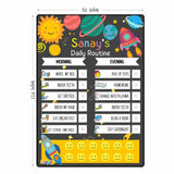 Daily Reward Chart Personalised - Mission Space