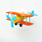 Yellow vintage Aeroplane Lamp