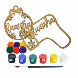 DIY Christmas Ornaments (Personalized)