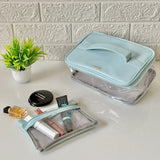 Vanity Pouch - Mint Blue