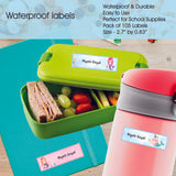 Waterproof Name Labels - Magic Wings