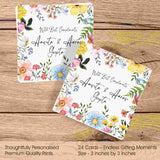 Gift Tags Square - Timeless Blooms