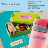 Waterproof Name Labels - Shell  & shine