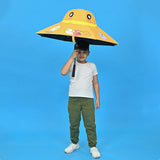 3 Ducklings theme, Unique Mexican Hat Style Kids Umbrella