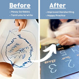Berrybee 8-in-1 Montessori-Inspired Pre-Writing Board, Educational & Durable (Maths)