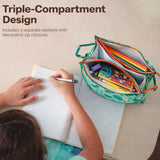 3-Zip Toiletries Organizer - Under the Sea