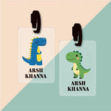 Bag Tag (Transparent) - Dino