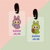 Bag Tag (Transparent) - Labubu