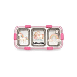3 Compartment Meal Time Bento Lunch Box - Unicorn & Princess