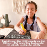 Berrybee 8-in-1 Montessori-Inspired Pre-Writing Board, Educational & Durable (Tamil)