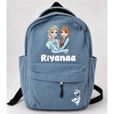 Denim Backpack - Frozen