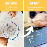 Berrybee 6-in-1 Montessori Pre-Writing Board, Educational & Durable (3 Subjects in 1)