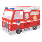 Role Play Deluxe Fire Truck Playhouse Tent