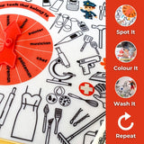 I Spy & I Colour Professions