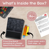 Berrybee 8-in-1 Montessori-Inspired Pre-Writing Board, Educational & Durable (Tamil)