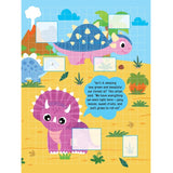 Pixel Sticker Activity Book: Tiko and The Lost T-Rex – Over 1,400 Stickers for Kids Age 4+ | Dinosaur Adventure with Pixel Art