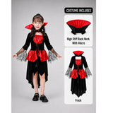 Vampire Witch Theme Kids Halloween Costume