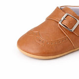 Brown Buckle Prewalker