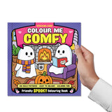 Colour Me Comfy: Sweet Spooky - Cute and Easy Spooky Colouring Book for All Ages | Bold, Simple Designs for Relaxation