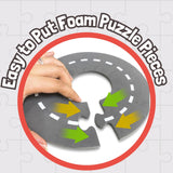 Kids Build your Own City 50 pieces Road Track