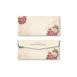 Money Envelope (Adult) - Pink & White Floral Bunch