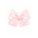 Pink Polka Dot Hair clips