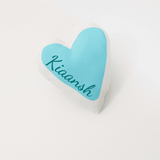 Blue Heart - Shape Cushion