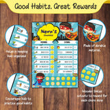 Daily Reward Chart Personalised - Superkid edition