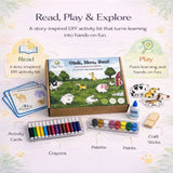 DIY Activity Kit & Adventure Box – Moo, Baa, La La La!