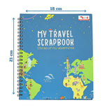 Kids Travel Scrapbook with Stickers