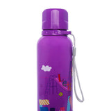 Youp Stainless Steel Purple Color Peppa Pig Kids Water Bottle Oscar - 750 ml