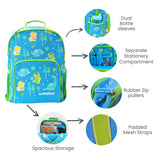 Dino Glow-in-the-Dark Backpack 16”