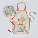 Baby It's Wild World - Apron Duo Set (Apron & Cap)