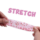 Pop-a-fetti Balls:Confetti Squishy Balls – Set of 4 (Pink, Silver, Red & Multicolor) Stress Relief & Sensory Play | Shake, Squish & Shine | Sticky, Squishy & Sparkly Fun for Kids & Adults