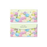 Money Envelope (Adult) - Hydrangea Garden