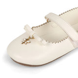 White Flutter fly charm
