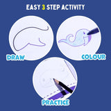 Step by Step Drawing books (Mystical Marine Life)